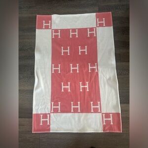 Hermes Avalon baby blanket
